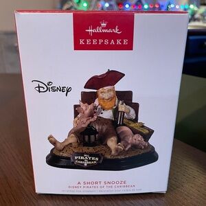 NIB 2022 Hallmark Keepsake Disney Pirates of the Caribbean Ornament